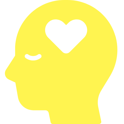 icon of head with heart
